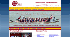 Desktop Screenshot of dfwdragonboatfestival.com